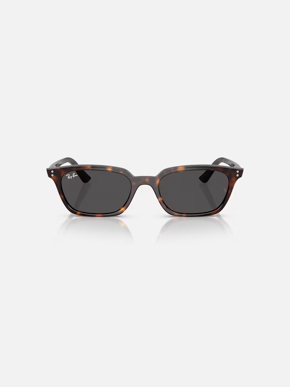 Ray-Ban Zaya Bio-Based Sunglasses - Frame: Polished Havana, Lenses: Dark Grey - Picture 2 of 9